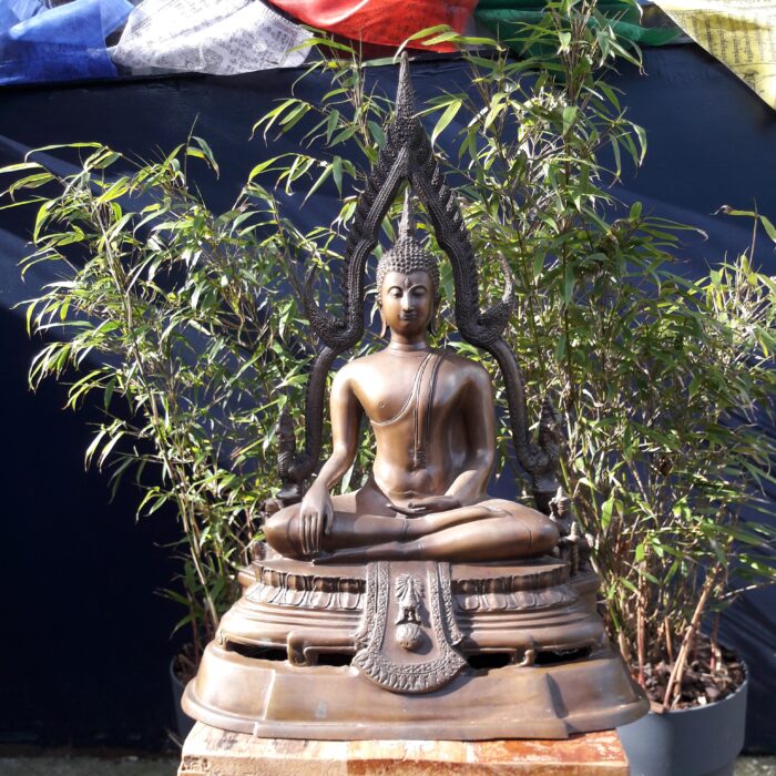 Thaise boeddha 'cheng saen' van brons, Mordor Alkmaar