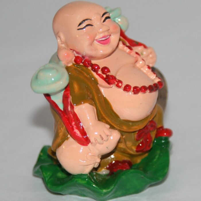 kleine lachende boeddha, gekleurd, Mordor Alkmaar